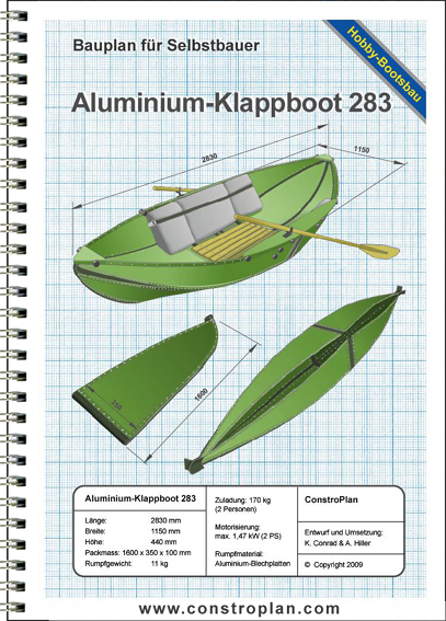 Aluminium-Klappboot 283