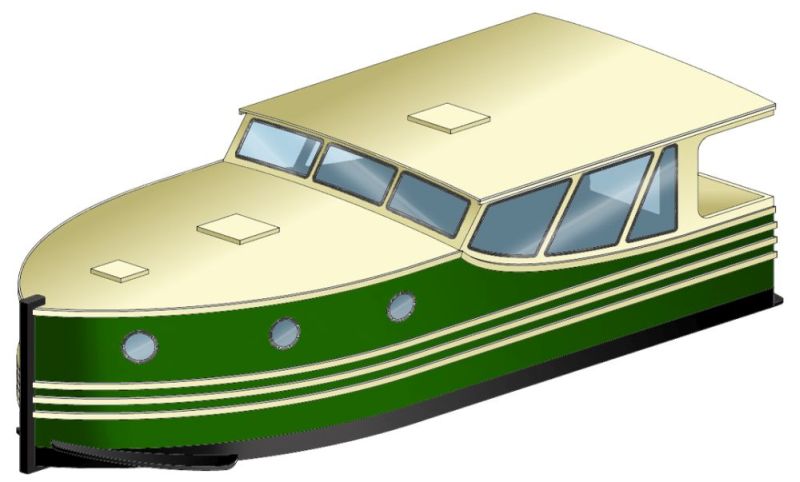Backdecker-Hausboot 630SP